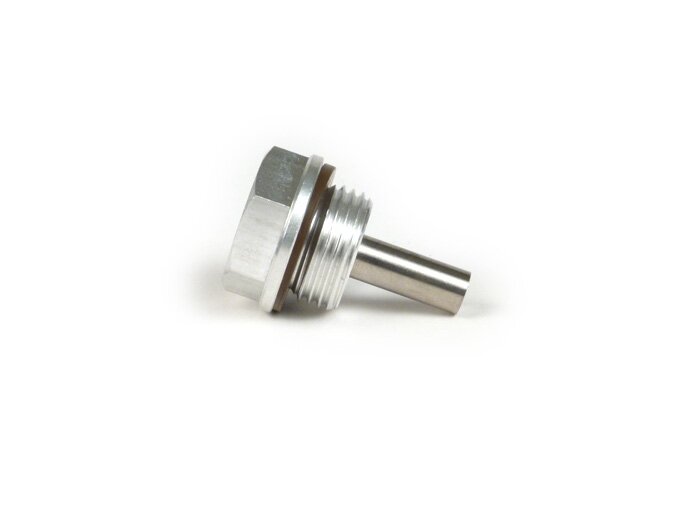 Olie aftapplug aluminium -GANTER-GRIFF- Lambretta LI, LIS, SX, TV (serie 2-3), DL, GP, J, Lui - met magneet en afdichting