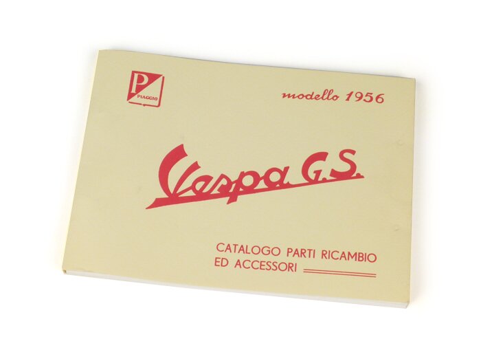 Spare parts catalogue -VESPA- Vespa GS150 (VS2 - 1956)