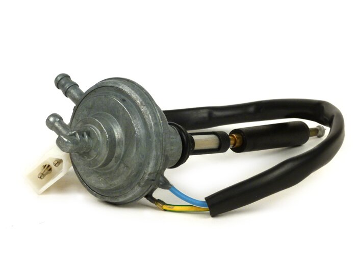 Fuel tap electrical -PEUGEOT-  Peugeot Vivacity 50, Speedfight, TKR, Zenith, Buxy (all models with electronic fuel gauge)