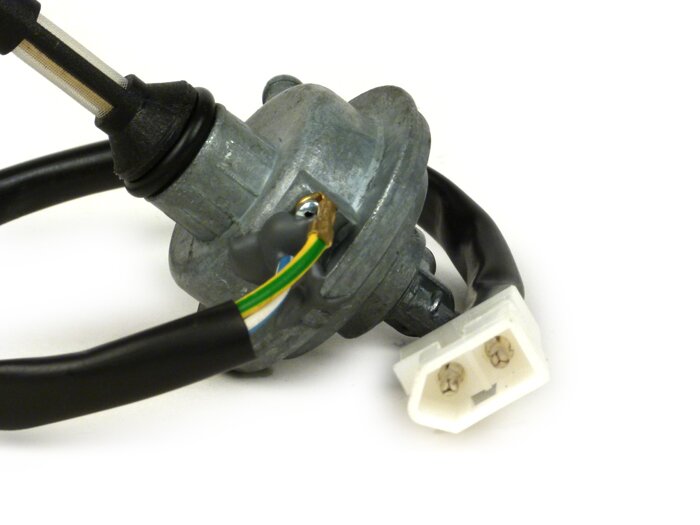 Fuel tap electrical -PEUGEOT-  Peugeot Vivacity 50, Speedfight, TKR, Zenith, Buxy (all models with electronic fuel gauge)