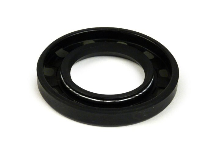 Retén de aceite 24.9x45x6.5mm -PIAGGIO- Vespa GS160 / GS4 (VSB1T), SS180 (VSC1T) - (utilizado para el lado del alternador exterior)