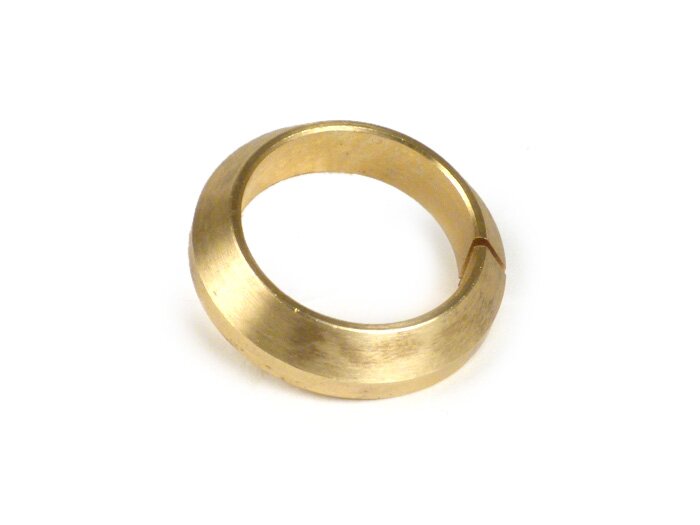 Cône intérieur tambour de frein -QUALITÉ OEM- Vespa GS160 / GS4 (VSB1T), SS180 (VSC1T) - (pour tambour de frein avant et arrière) - laiton