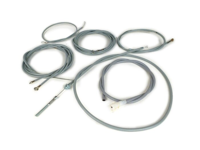 Set kereta api -RMS- Vespa PX Lusso (dari tahun 1984-1997) - PTFE Grey