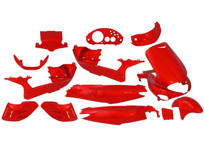 Body part kit -EDGE- 15 pcs - Gilera Runner (-2005) - red