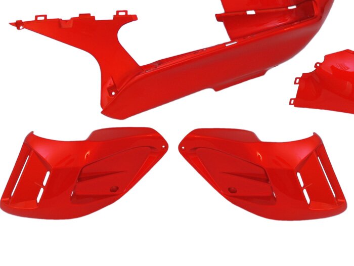 Body part kit -EDGE- 15 pcs - Gilera Runner (-2005) - red
