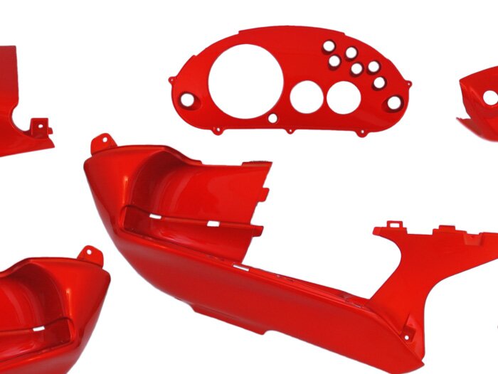 Body part kit -EDGE- 15 pcs - Gilera Runner (-2005) - red