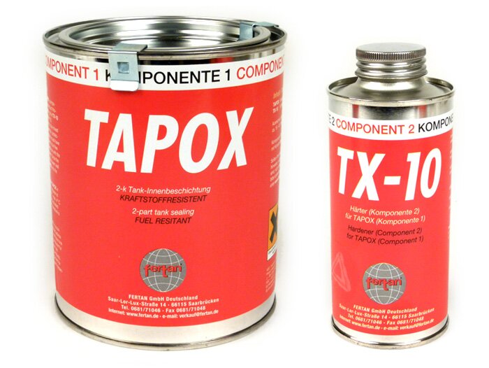 Tankafdichtingsset -FERTAN TAPOX / TX-10 - 285ml+160ml