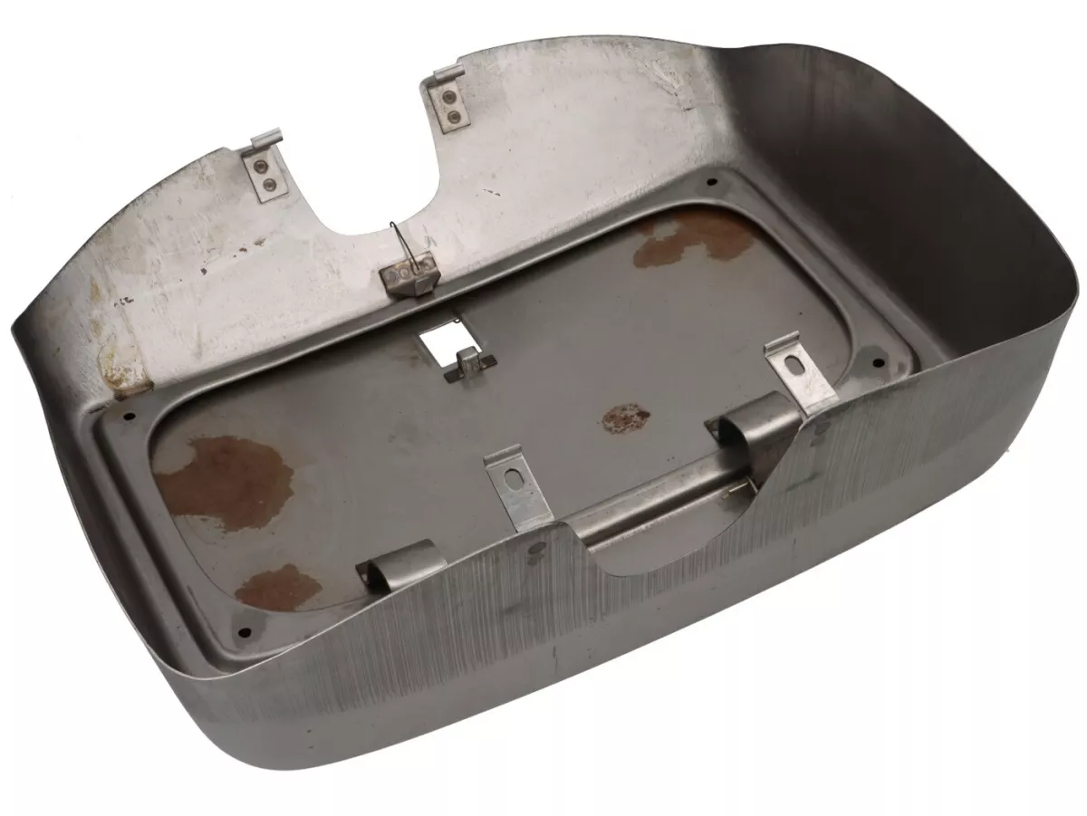 Glove box -OEM QUALITY- Vespa PX EFL (1984-2010), T5 125cc - unpainted/oiled