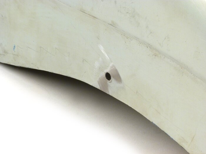 Mudguard -IMPORT- conversion Vespa PX to VBB / GS160 look -bare oiled metal