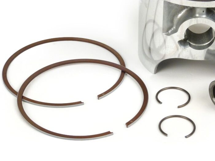 Pistón -PARMAKIT 195/205cc 3 canales- Vespa PX125, PX150, GTR125 (VNL2T), TS125 (VNL3T), Sprint150 (VLB1T) - 66mm C