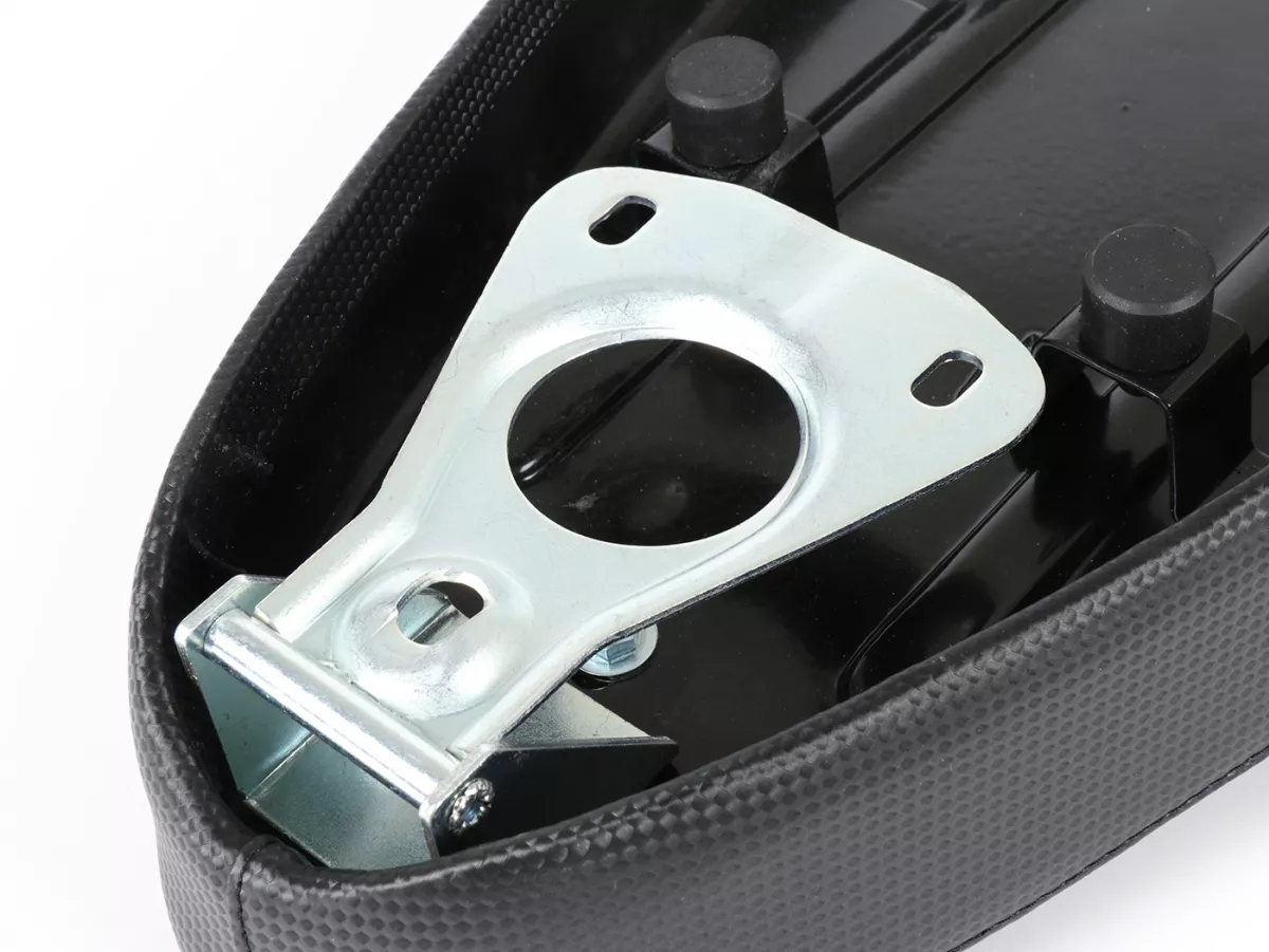 Zitbank -NISA Corsa Evolution Classic Alfatex- Vespa PX - Zwart
