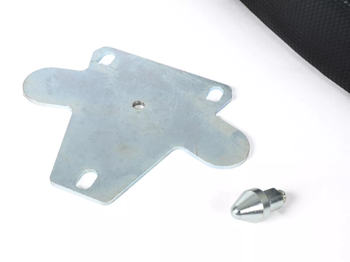 Zitbank -NISA Corsa Evolution Classic Alfatex- Vespa PX - Zwart