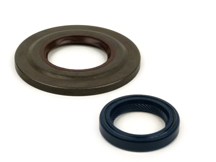Bearing and oil seal set for crankshaft -OEM QUALITY- Vespa T5 (125cc) VNX5T - metal