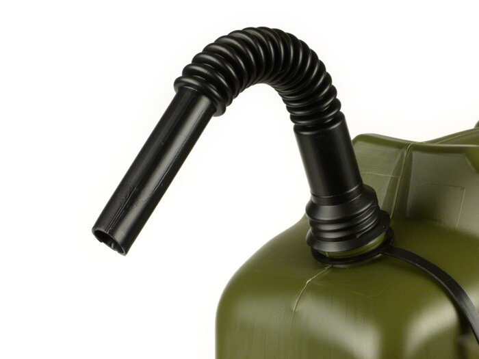 Benzine jerrycan 20L -HÜNERSDORFF PROFI- olijfkleurig