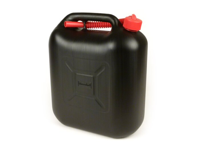 Benzine jerrycan 20L -HÜNERSDORFF- zwart