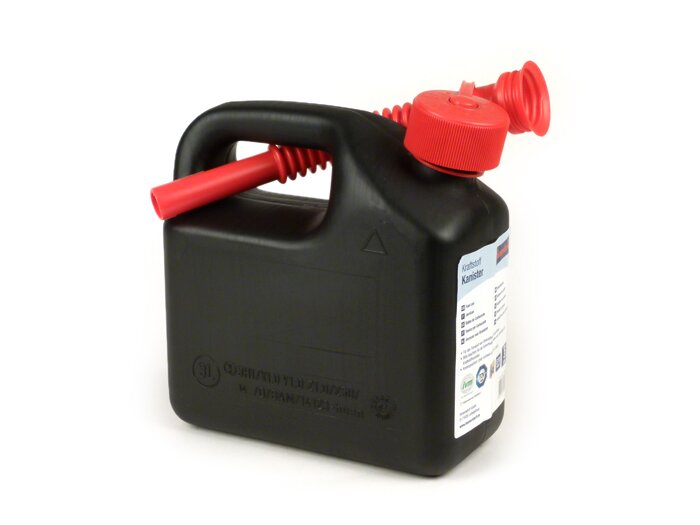 Benzine jerrycan 3L -HÜNERSDORFF- zwart