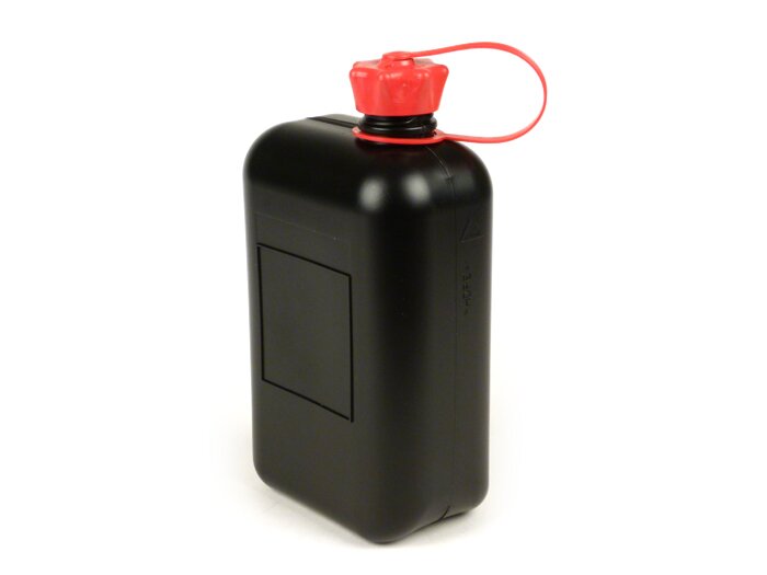 Benzine jerrycan 2L (2000ml) -HÜNERSDORFF Fuel Friend BIG- zwart