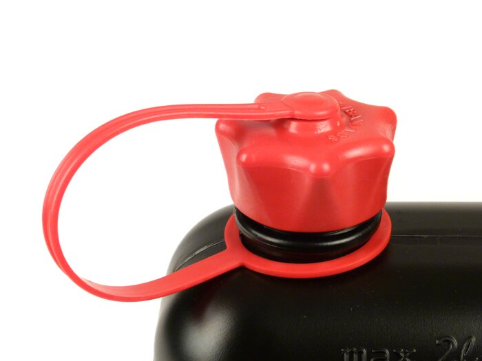 Benzine jerrycan 2L (2000ml) -HÜNERSDORFF Fuel Friend BIG- zwart