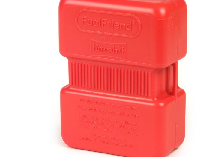 Fuel jerry can 1L (1000ml) -HÜNERSDORFF FuelFriend PLUS- red