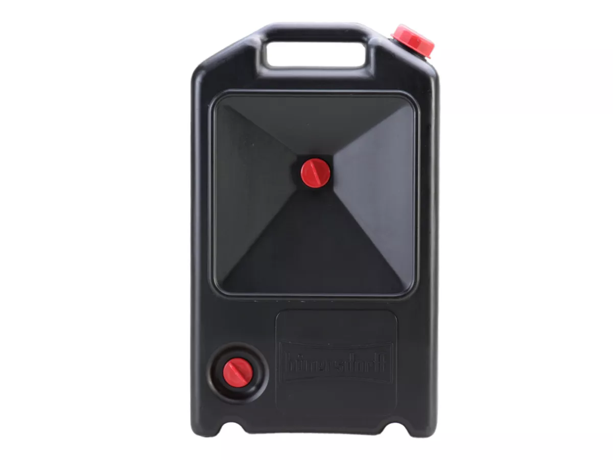 Oil drain container 8L -HÜNERSDORFF- black