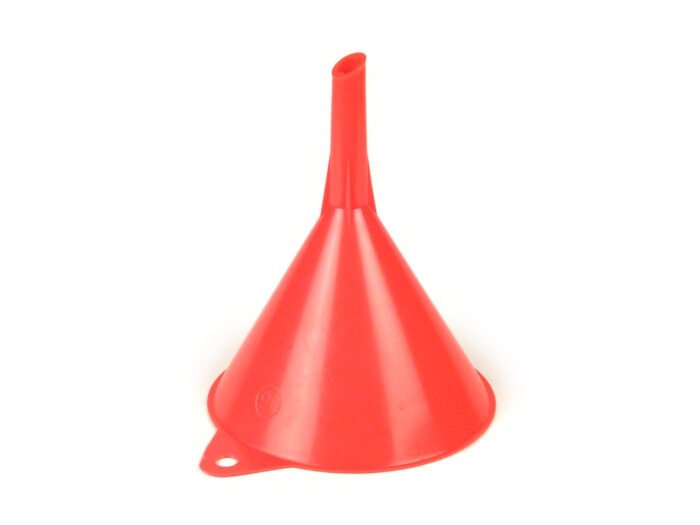 Trichter - Benzintrichter - Einfülltrichter -HÜNERSDORFF- Ø 164 mm- (HDPE) - rot