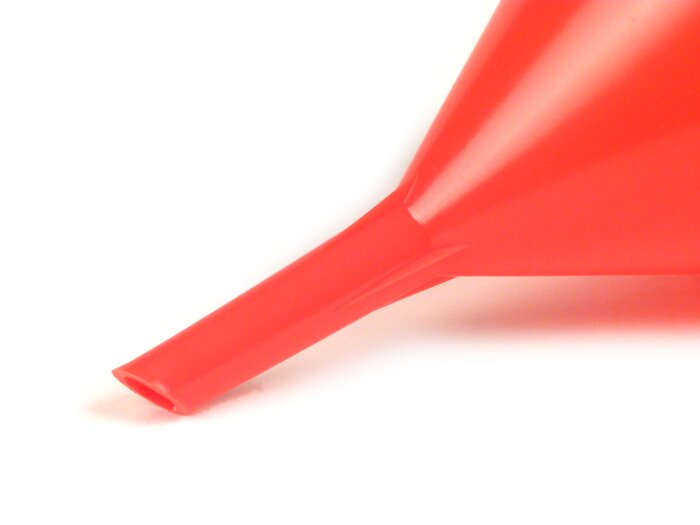 Trichter - Benzintrichter - Einfülltrichter -HÜNERSDORFF- Ø 164 mm- (HDPE) - rot