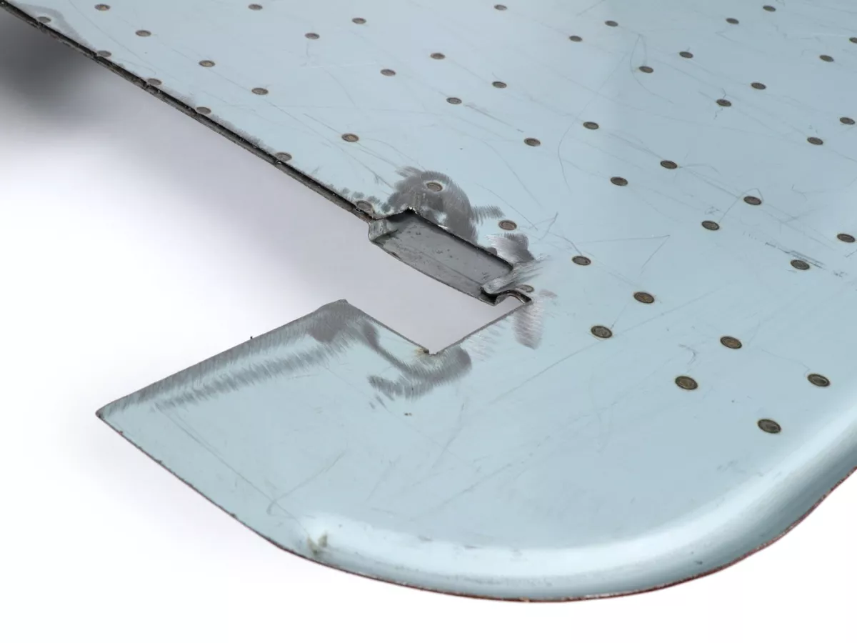 Reparación del panel del suelo + protector de piernas -CALIDAD OEM- Vespa Wideframe (1951-1955) V30, V31, V33, VM1T, VM2T, VN1T, VU1T, ACMA, Hoffmann, Douglas Todos los Estados