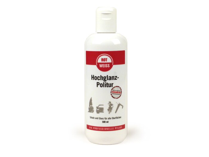 Hoogglanslak - RED WHITE - 500 ml