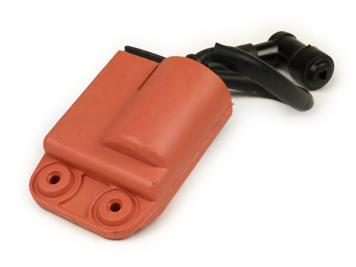 CDI set - incl. bougiestekker en kabel -OEM KWALITEIT 4-pins Piaggio 50-80 ccm carburateur voertuigen tot 1998 (pre Hi-Per 2), Vespa PKS