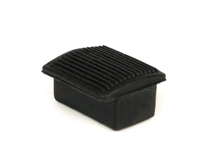 Brake pedal rubber -VESPA large version (rectangular type)- Vespa Rally180 (VSD1T), Rally200 (VSE1T), Sprint150 (VLB1T), GT125 (VNL2T), GTR125 (VNL2T), GL150 (VLA1T) - black