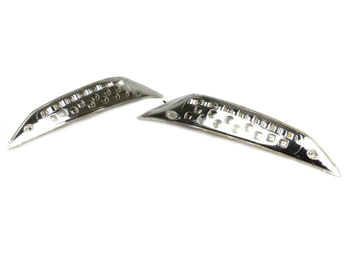 Paire clignotants -BGM ORIGINAL LED- Piaggio Zip II 50-125, Zip SP2 - avant