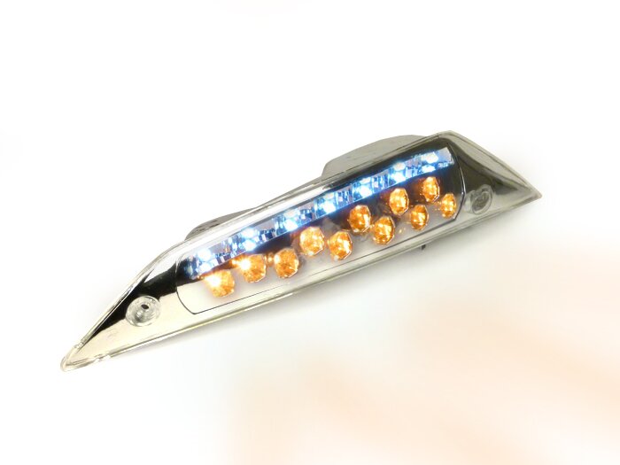 Paire clignotants -BGM ORIGINAL LED- Piaggio Zip II 50-125, Zip SP2 - avant