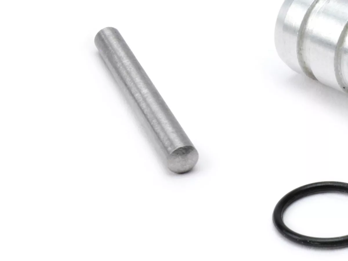 Oliepomp plug met O-ringen -OEM KWALITEIT- Vespa PX80, PX125, PX150, PX200, T5 125cc, Cosa125-200 - Aluminium