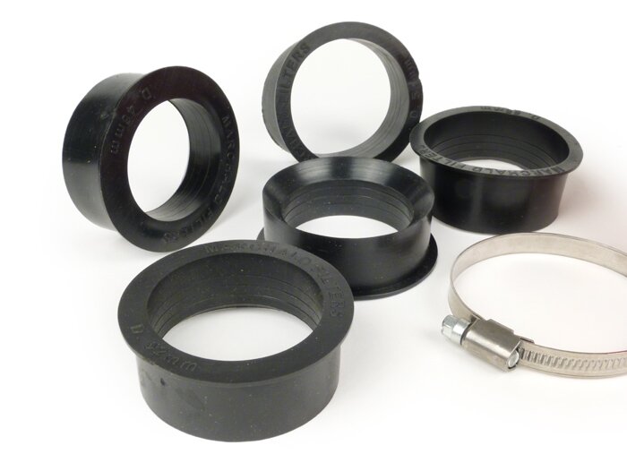 Luftfilter -MARCHALD Power Double Layer- Ø=100mm x 170mm, anslutningsbredd Ø=46-49-52-55-58-62mm - Röd