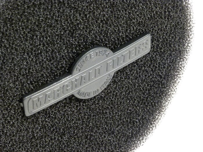 Filtro de aire -MARCHALD Power Doble Capa- Ø=100mm x 170mm, ancho de conexión Ø=46-49-52-55-58-62mm - Negro