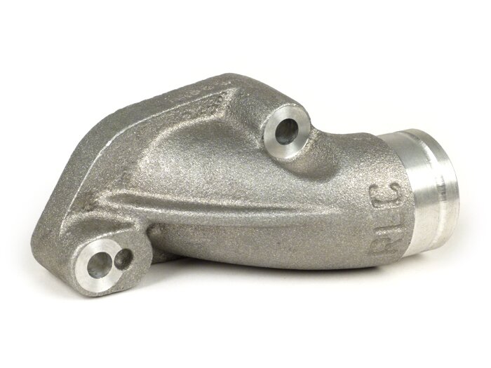 Inloppsgrenrör -RLC Maxi Flusso- Lambretta 195-225 ccm - AW=Ø34mm (förgasare Ø28-30mm - PHBH, VHSH, PWK28, TMX30, Smartcarb 26-28)