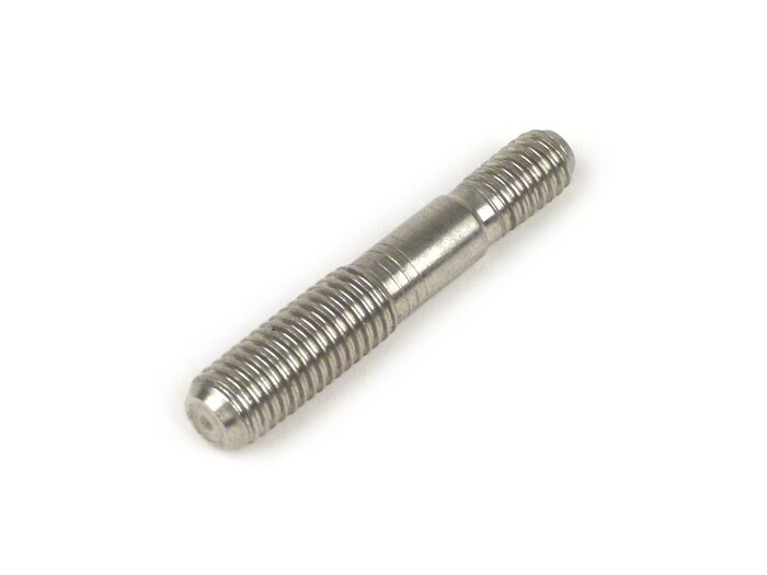 Stud -MB DEVELOPMENTS M6/M7 short- (used for chaincase cover Lambretta LI, LIS, SX, TV, DL, GP) - stainless steel