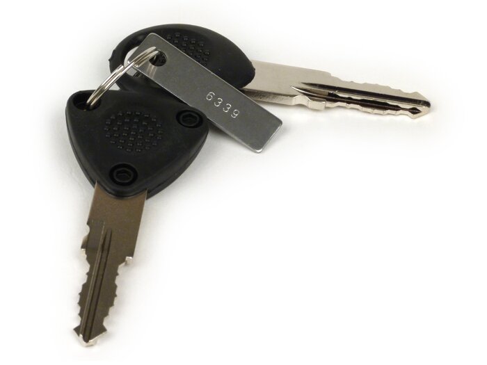 Seat lock -VESPA- T5 125cc - incl. seat lock frame