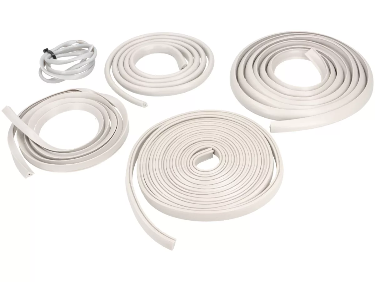 Rubber kit -IMPORT- Vespa P-range (-1984) - grey