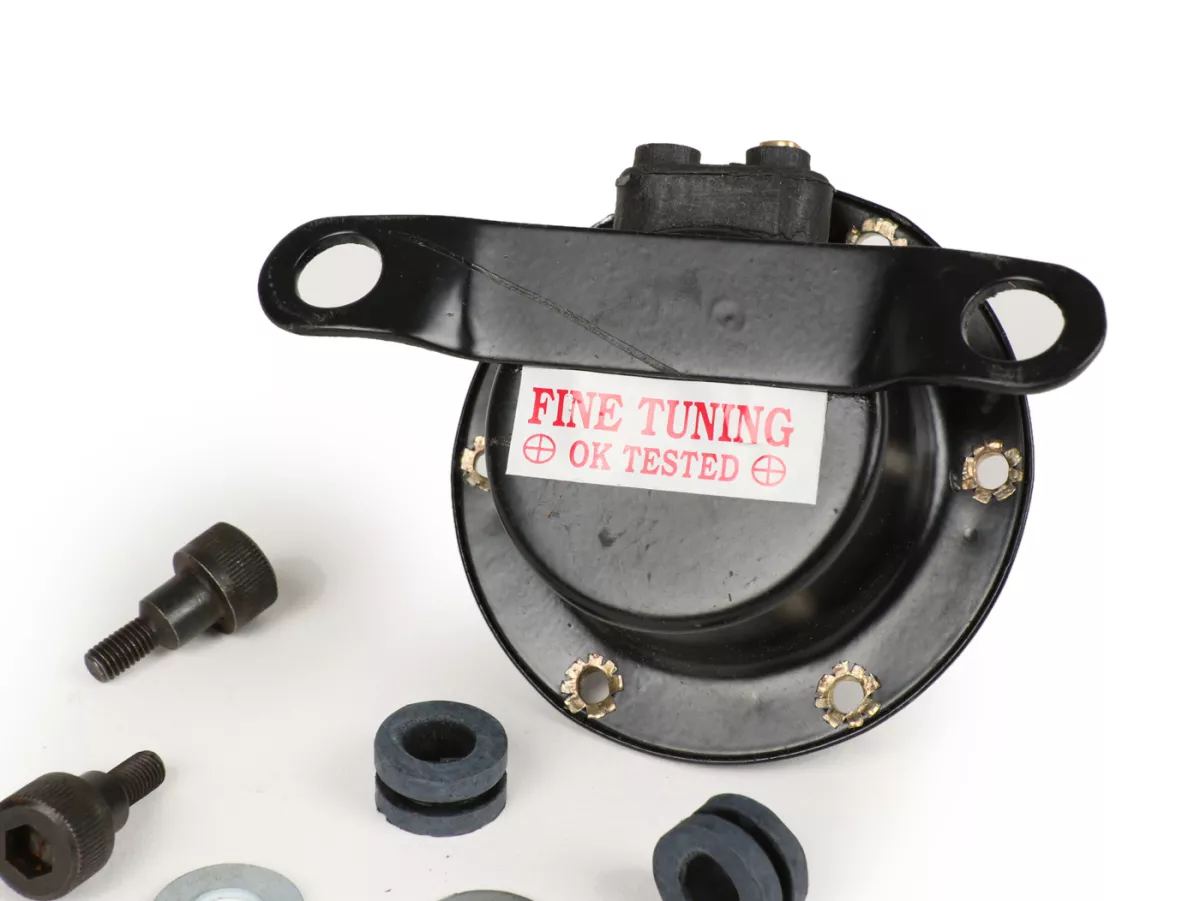 Avvisatore acustico (cicalino) -QUALITÀ OEM 6V/12V AC- Lambretta LI, LIS, SX, TV (Serie 2-3), DL, GP -Nero