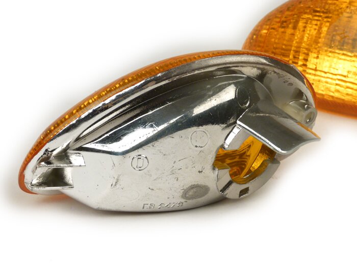 Knipperlichtenset -BOSATTA- ET2, ET4 voorzijde - Oranje