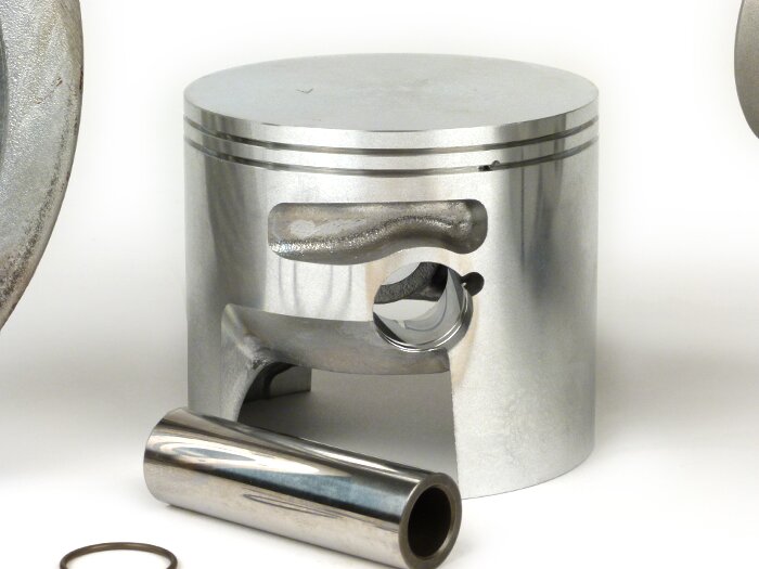 Cylinder -QUATTRINI M232, Ø=72mm, stroke=57mm, con rod lenght=126mm,  232 cc- Vespa Rally200, PX200, Cosa200 - special crankshaft necessary