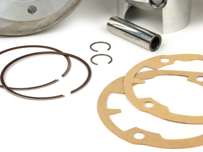 Cylinder -QUATTRINI M232, Ø=72mm, stroke=57mm, con rod lenght=126mm,  232 cc- Vespa Rally200, PX200, Cosa200 - special crankshaft necessary