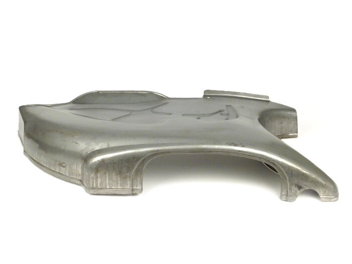 Reparaturblech Seitenteil Rahmen (hinten links) -PREMIUM- Vespa Sprint150 (VLB1T), GT125 (VNL2T), GTR125 (VNL2T), GL150 (VLA1T) mit Modifikationen auch für Rally180 (VSD1T), Rally200 (VSE1T), GS160 (VSB1T), SS180 (VSC1T) - Gepäckfachseite