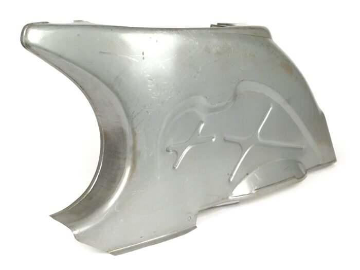 Tôle de réparation partie latérale cadre (arrière gauche) -PREMIUM- Vespa VBB2T, VNB4T, VNB5T, VNB6T - côté coffre à bagages