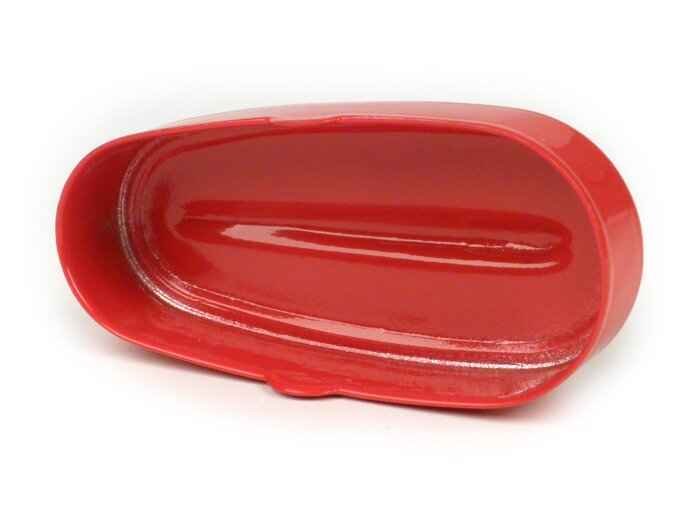 Copriforcellone -QUALITÀ OEM- Vespa V50, ET3, PV125 - Alluminio, rosso