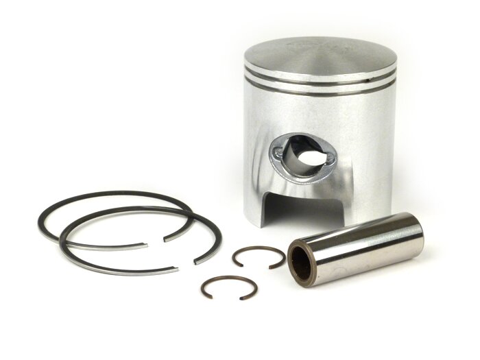 Piston -DIBUAT DI ITALIA- Piaggio 125 ccm AC 2-tak - 55.0mm - CAT F (Ø= 54.975mm)