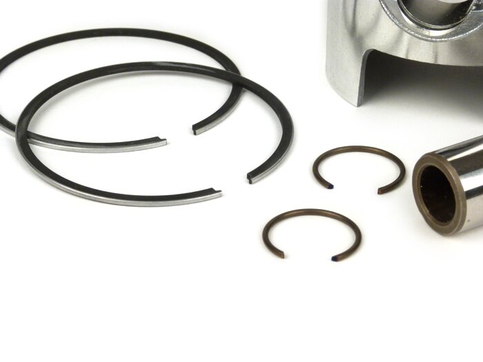 Piston -DIBUAT DI ITALIA- Piaggio 125 ccm AC 2-tak - 55.0mm - CAT F (Ø= 54.975mm)