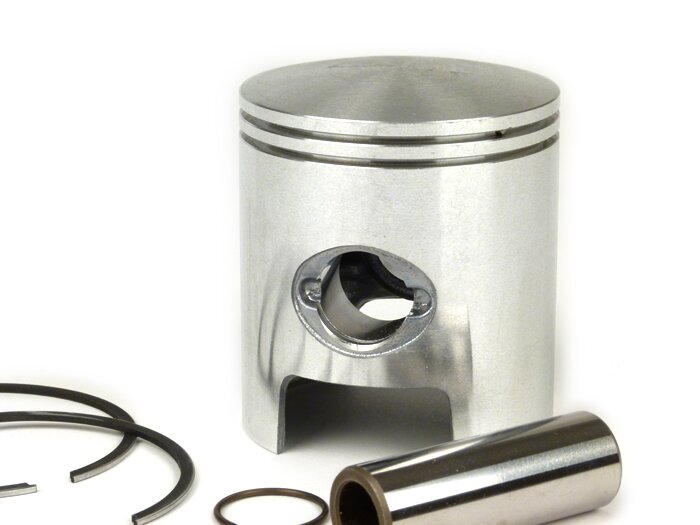 Piston -DIBUAT DI ITALIA- Piaggio 125 ccm AC 2-tak - 55.0mm - CAT F (Ø= 54.975mm)