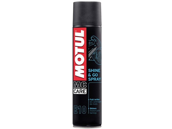 Reiniger -MOTUL Shine & Go SPRAY E10- Kunststofreiniger/verzorgingsmiddel - 400ml